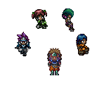 Ketin D'kar, Noah, Sophie, Ellie & Jonah - CrossCode