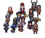 Bergen NPCs - CrossCode