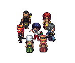 Maroon Valley NPCs - CrossCode