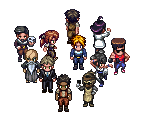Rookie Harbor NPCs - CrossCode