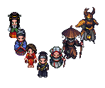 Sapphire Ridge NPCs - CrossCode