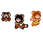 Reimu Hakurei (Super Mario Bros. 3 NES-Style) - Touhou Customs