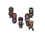 Amity of Balance NPCs - CrossCode
