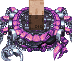 Unnamed Crab Boss / Purple Cargo Crab (Unused) - CrossCode