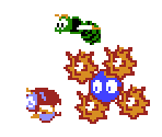 Sonic 1 Badniks (Super Mario Bros. 1 NES-Style) - Sonic the Hedgehog Customs