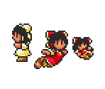 Reimu Hakurei (Super Mario Bros. 3 SNES-Style) - Touhou Customs