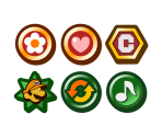 Badges (TTYD) - Paper Mario Customs
