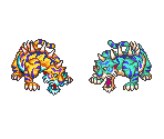 Spiky Tiger & Blue Spike - Secret of Mana
