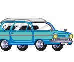 Flying Ford Anglia (Sonic Genesis-Style) - Harry Potter Customs
