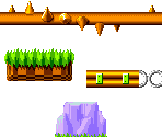 Green Hill Zone Objects - Sonic the Hedgehog