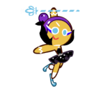 Skating Queen Cookie (Black Swan) - Cookie Run: OvenBreak