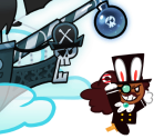 Pirate Cookie (Bunny Hat)
