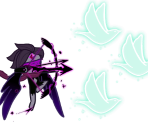 Wind Archer Cookie (Night Raven) - Cookie Run: OvenBreak
