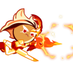 White Choco Cookie (Blazing Knight) - Cookie Run: OvenBreak