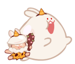 Moon Rabbit Cookie (Mighty Club) - Cookie Run: OvenBreak