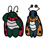 Ladybug Pair - Bug Fables: The Everlasting Sapling