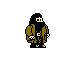 Rubeus Hagrid (Mega Man NES-Style) - Harry Potter Customs