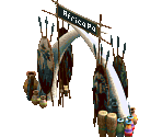 Africa Park Entrance - RollerCoaster Tycoon 2