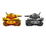 Golden & Silver Girida-O - Metal Slug Attack
