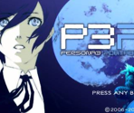 Title Screen - Persona 3 Portable