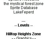 Credits - Sonic Before the Sequel