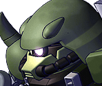 Zaku Warrior - SD Gundam G Generation Wars (JPN)
