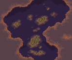 Mana Fortress (Exterior, Scrolling Background) - Secret of Mana