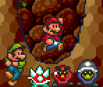 Goombule & Spike Blob (SMB3 SNES-Style) - Mario & Luigi Customs