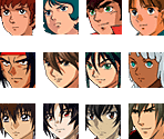 Character Icons - SD Gundam G Generation Wars (JPN)