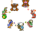 Koopalings (SMB3 NES-Style, Expanded) - Mario Customs