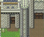 Pandora Castle (Exterior, No Shadows & Water) - Secret of Mana