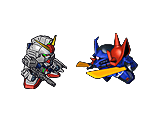 Blue Destiny - SD Gundam G Generation Wars (JPN)