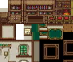 Potos, Kippo, Pandora, Todo, Mandala, Tropics, Kakkara, Neko's, Santa's (Interior) - Secret of Mana