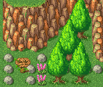 Gaia's Navel (Exterior, No Water) - Secret of Mana