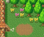 Potos Path 2 (No Water, Grass & Bushes) - Secret of Mana