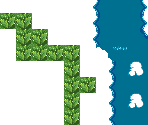 Potos Path 2 (Water, Grass & Bushes Map) - Secret of Mana
