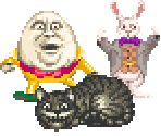 Non-Playable Characters - Alice in Wonderland