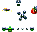 Launch Base Zone Badniks - Sonic the Hedgehog 3 (November 3, 1993 Prototype)
