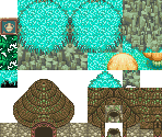 Matango (Exterior) & Great Viper's Boss Area - Secret of Mana