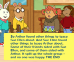 Sue Ellen's Endings - Arthur Comics: So Funny I Forgot to Laugh!