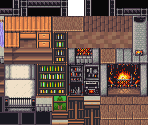 Northtown & Southtown (Interior) - Secret of Mana