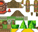 Goblin Village & Sprite Village - Secret of Mana