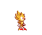 Super Sonic (Sonic Pocket Adventure-Style) - Sonic the Hedgehog Customs