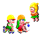 Tanya & Pina (Expanded, 8-bit Version) - Wonder Boy Customs