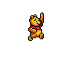 Winnie the Pooh (Super Mario Bros. 1 SNES-Style) - Disney / Pixar Customs