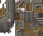 Sandship (Exterior) - Secret of Mana