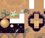 Kakkara Desert (Sea of Wonders Border) - Secret of Mana
