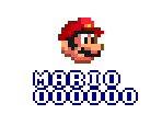 HUD & Font - Super Mario All-Stars: Super Mario Bros. & The Lost Levels