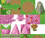 Forest of Seasons (Spring) - Secret of Mana