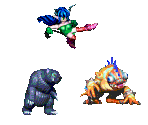Crossbone Isle Enemies - Golden Sun